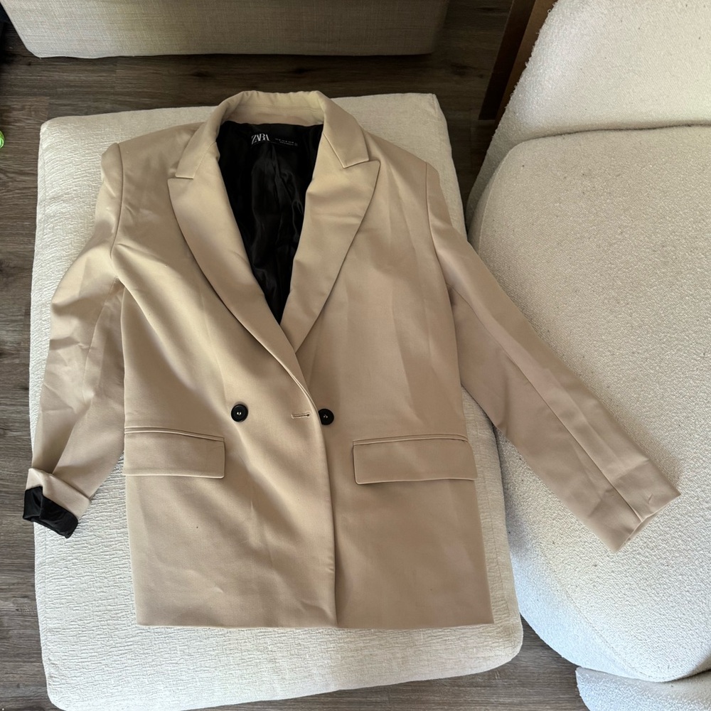 Zara Tan Blazer
